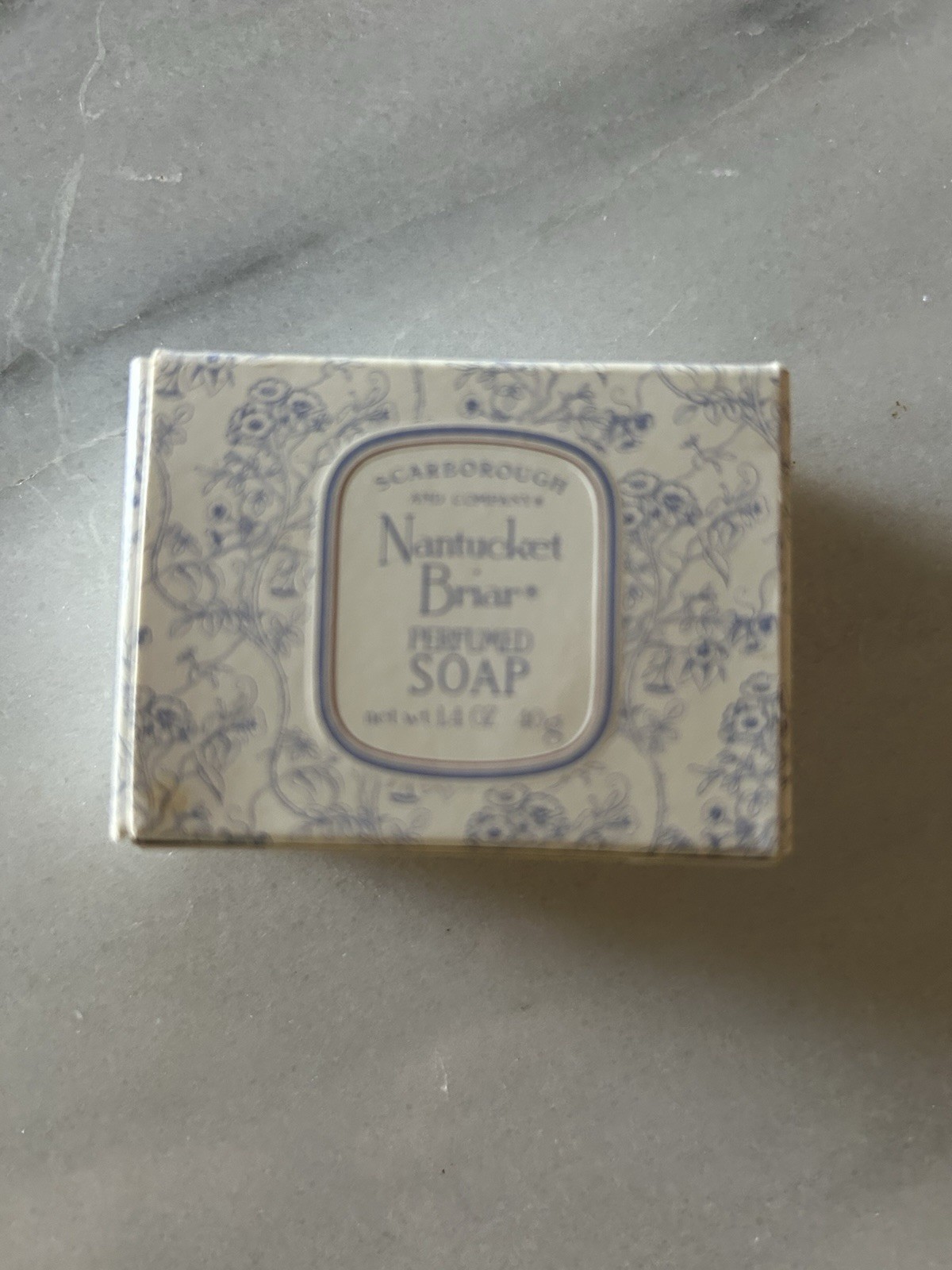 Scarborough and Company Nantucket Briar Perfumed Soap 1.4 oz Floral Oval Unisex