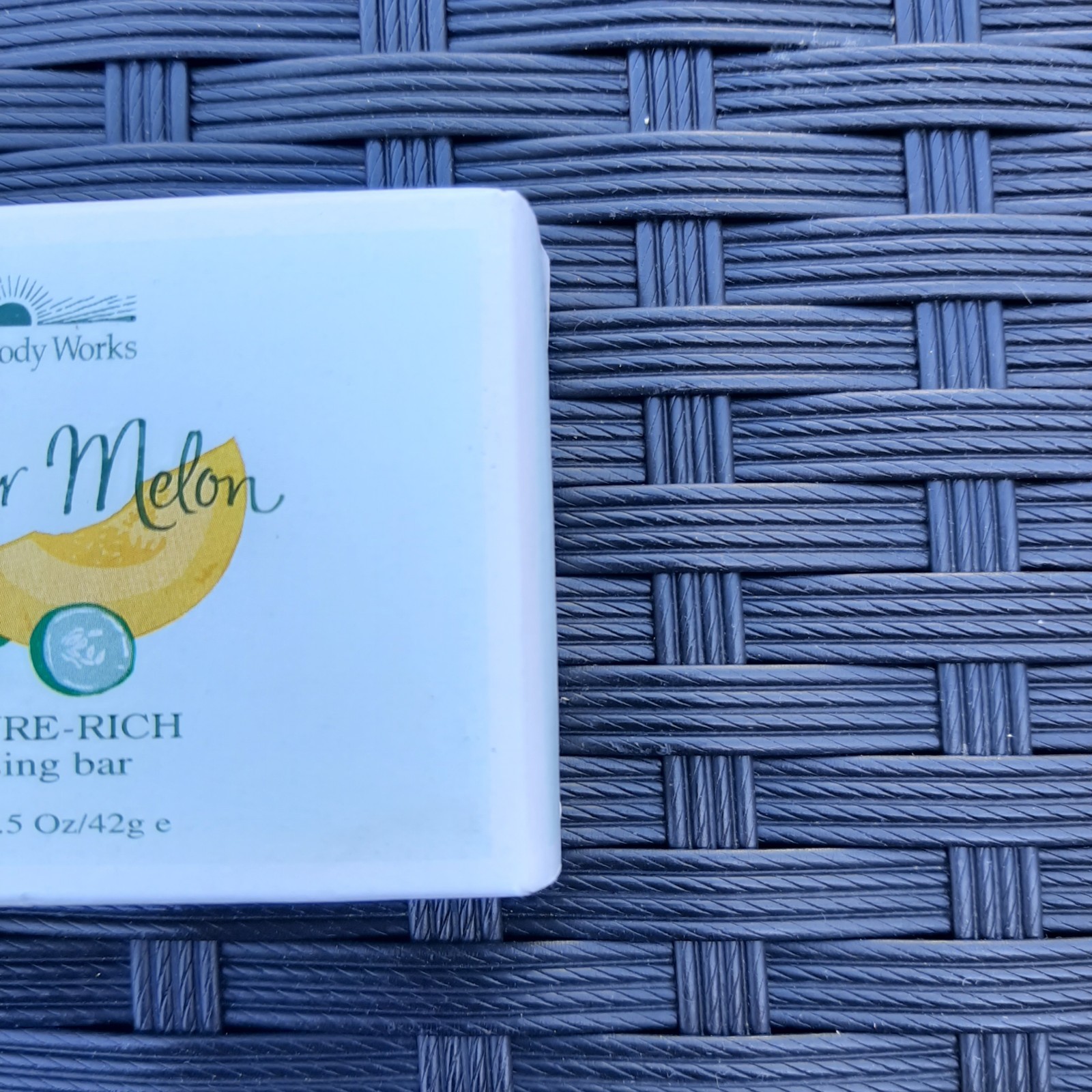 Bath & Body Works Cucumber Melon Moisture Rich Cleansing Bars 1.5oz NOS Lot of 2
