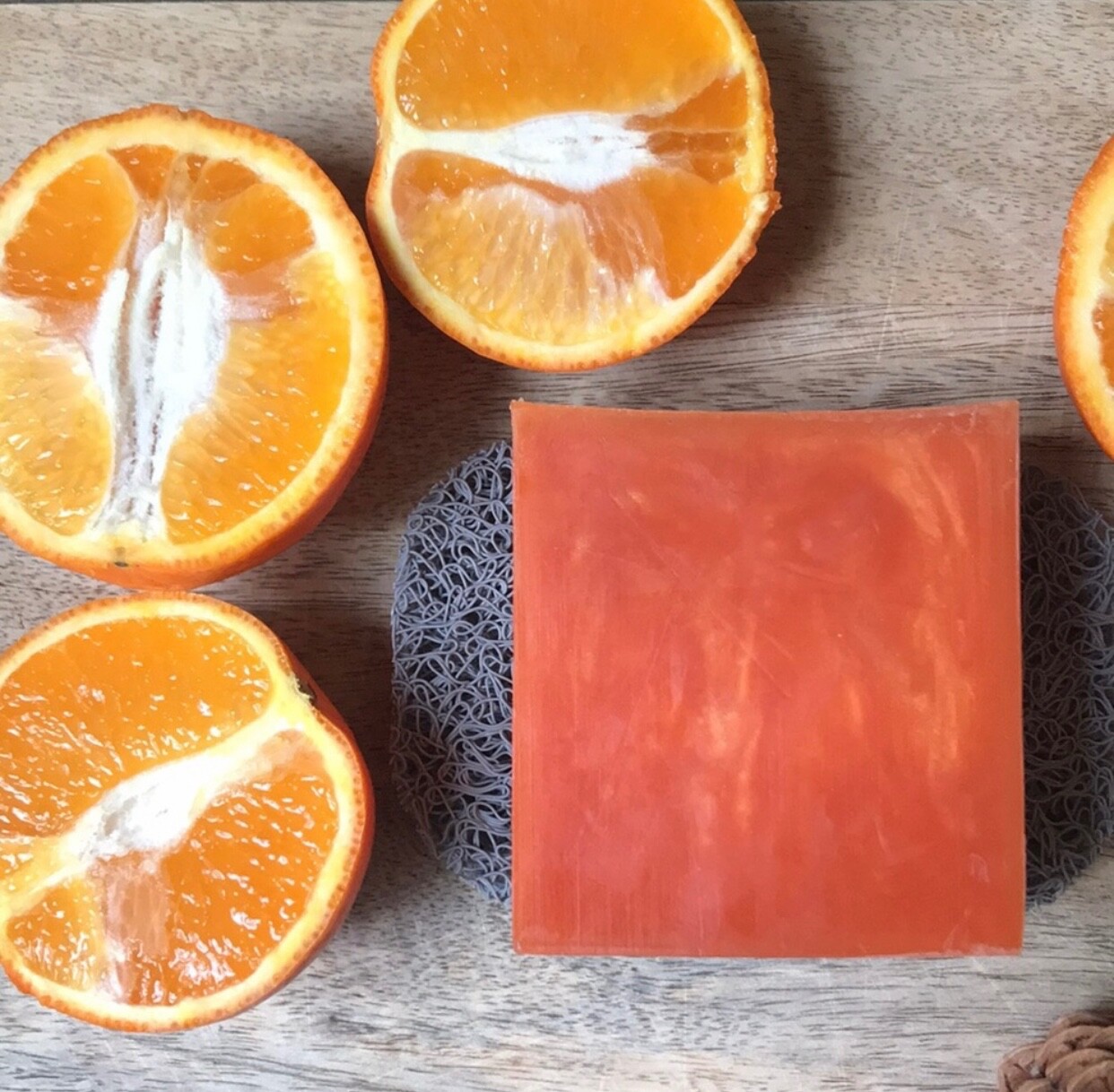 ORANGE GROVE glycerin vegan beauty soap (4.5 oz )