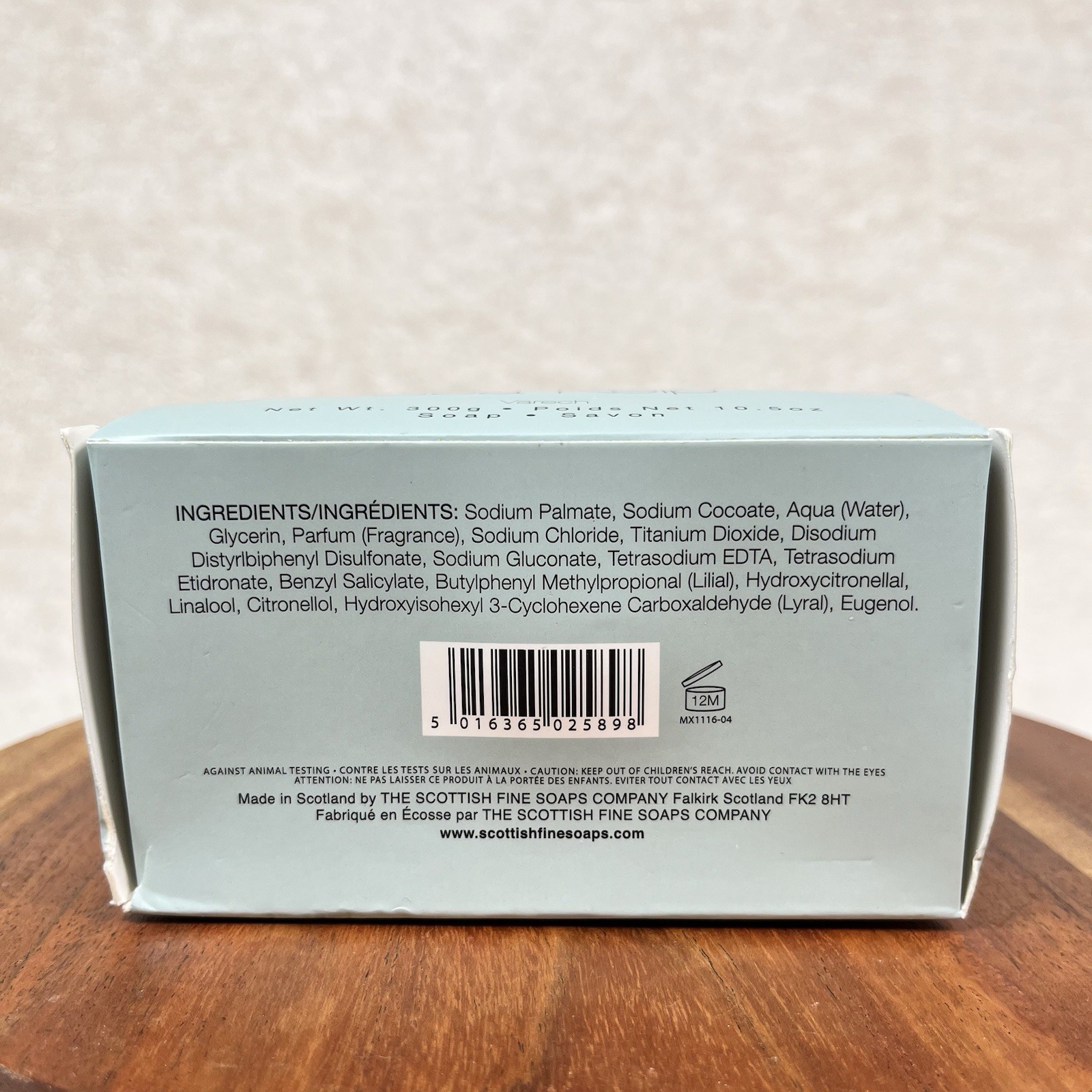 Scottish Fine Soaps Company Sea Kelp Luxury Soap Bar 300g | 10.5oz NEW In Box