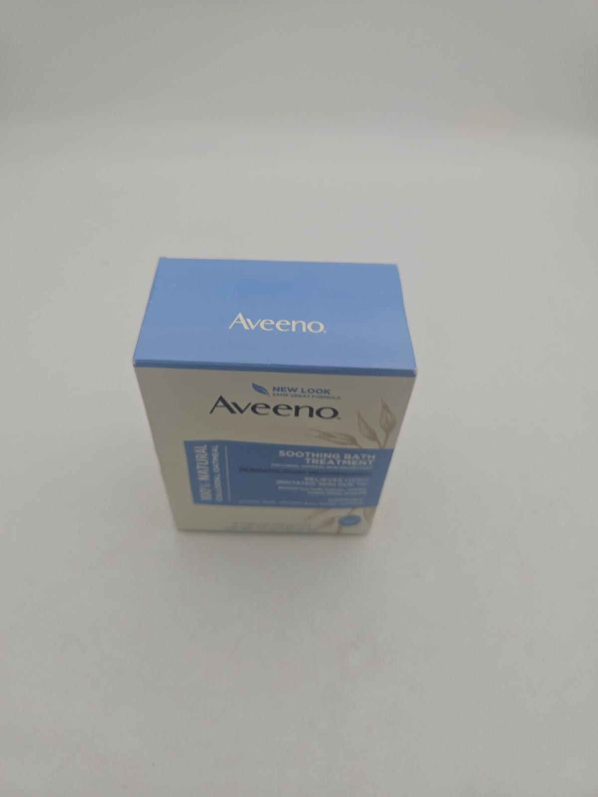 Aveeno Soothing Bath Treatment Oatmeal Skin Protectant 100% Natural USA Seller