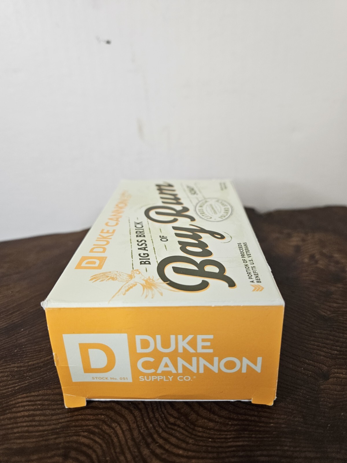Duke Cannon Bay Rum Big Ass Brick of Soap for Men 10 oz Citrus Musk Made in USA