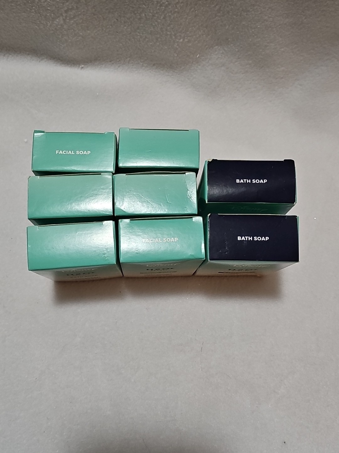 Disney Resorts H2O+ Beauty Sea Salt Facial Soap (6) Bath Soap (2) Lot Of 8 Total