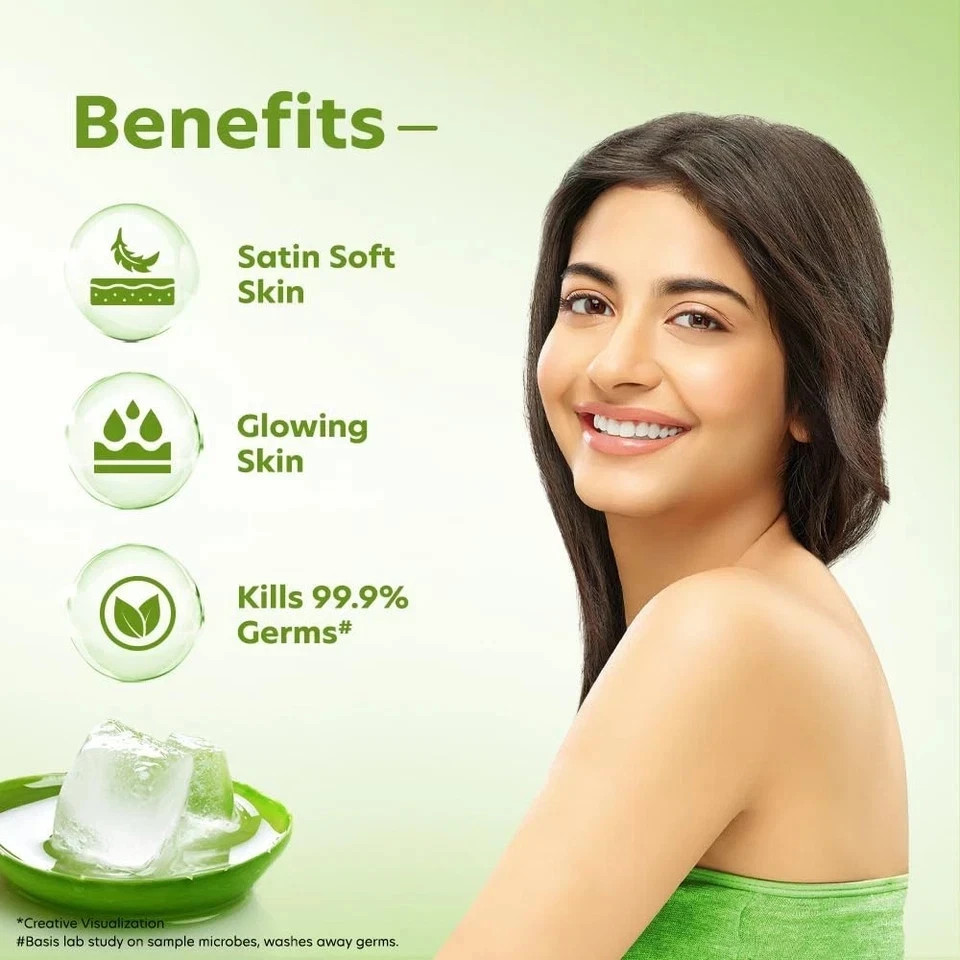 Vivel Aloe Vera Grade 1 + Vitamin E Bathing Soap 150 g × 4 – Soft, Glowing Skin