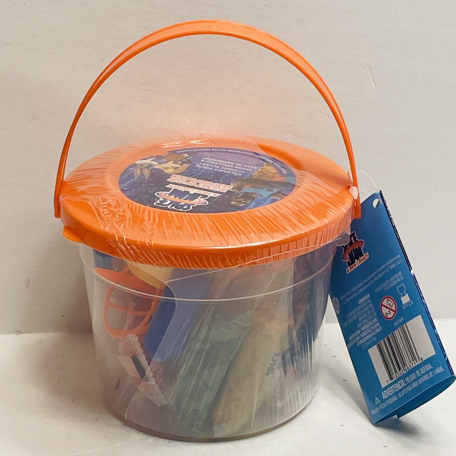 Space Jam A New Legacy Bucket of Fun Moldable Soap And Storage Bucket NEW
