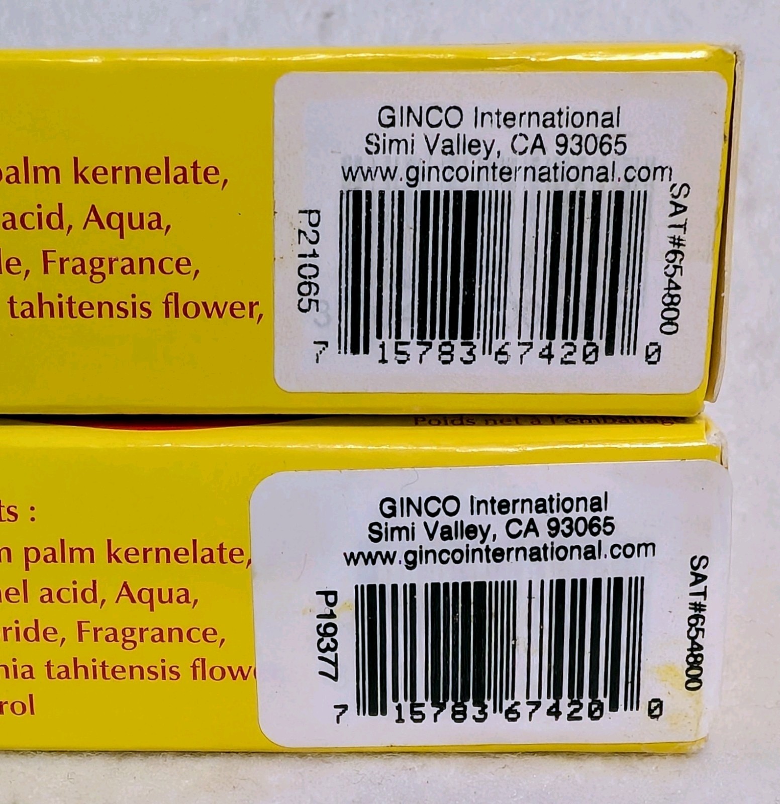 Set Of 2 MONOI BAR SOAPS 4.55 OZ Each by Monoi Tiare Scent