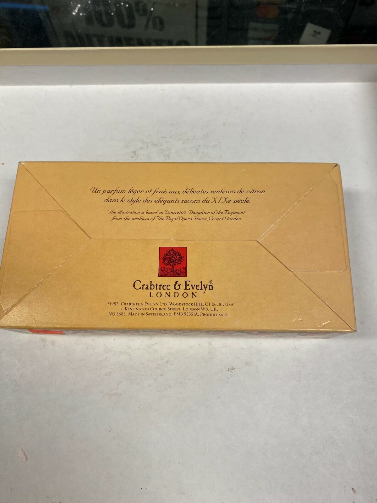 Eau de Cologne Soap by Cabtree & Evelyn 3 x 100g (10.5 oz total)