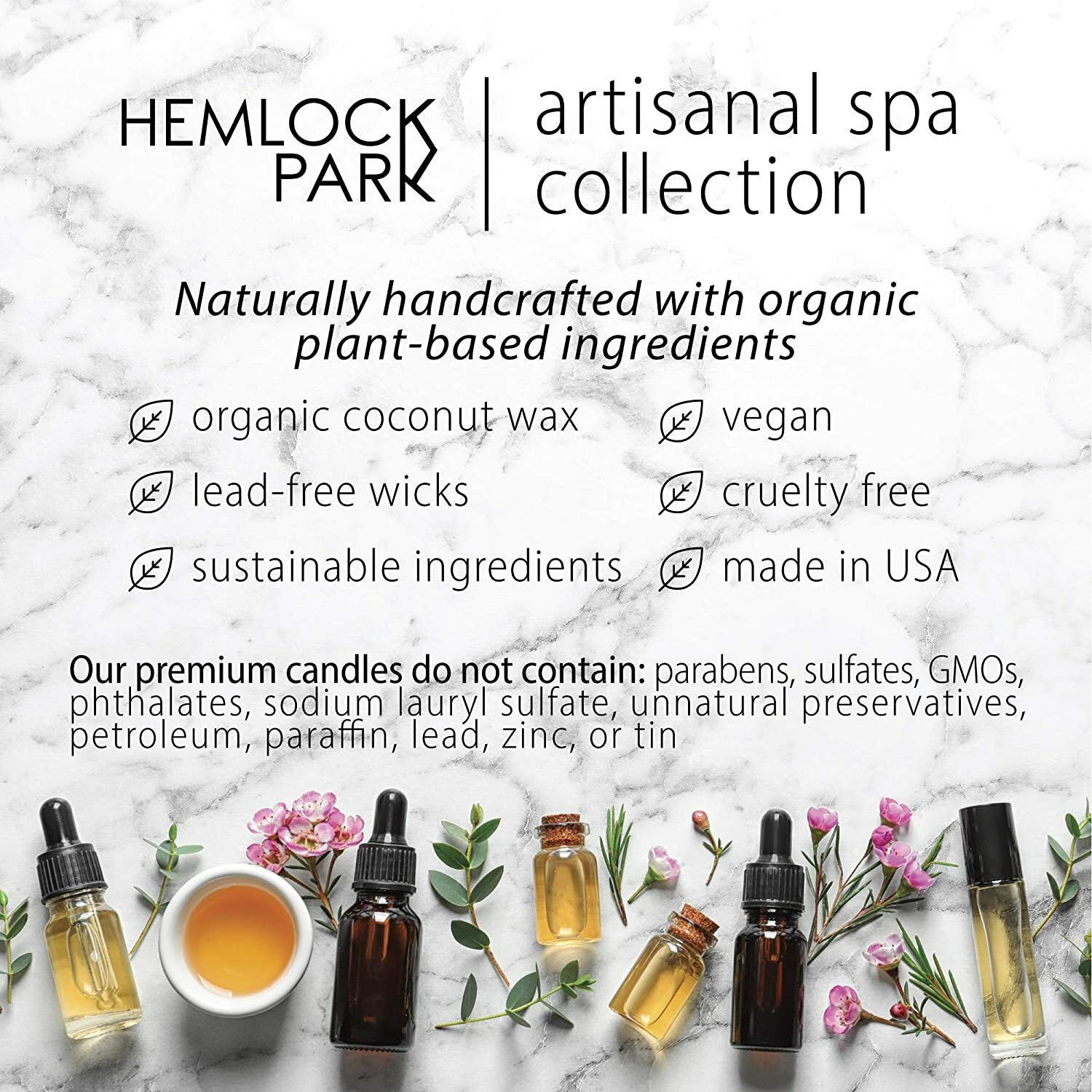 Hemlock Park BERGAMOT CEDAR Artisanal Spa Collection – Candle, Soap, Salt, Bomb