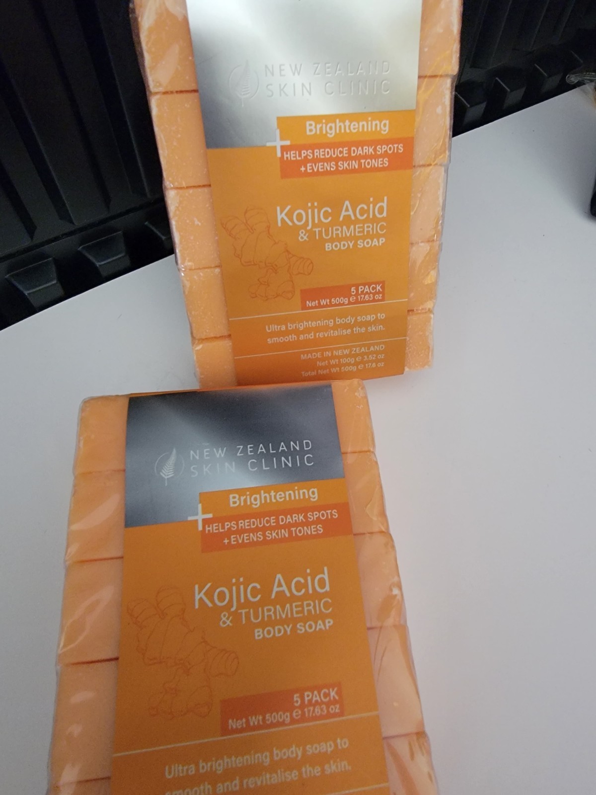 New Zealand Skin Clinic Brightening Kojic & Turmeric Body Soap 5 Pk 17.6 oz