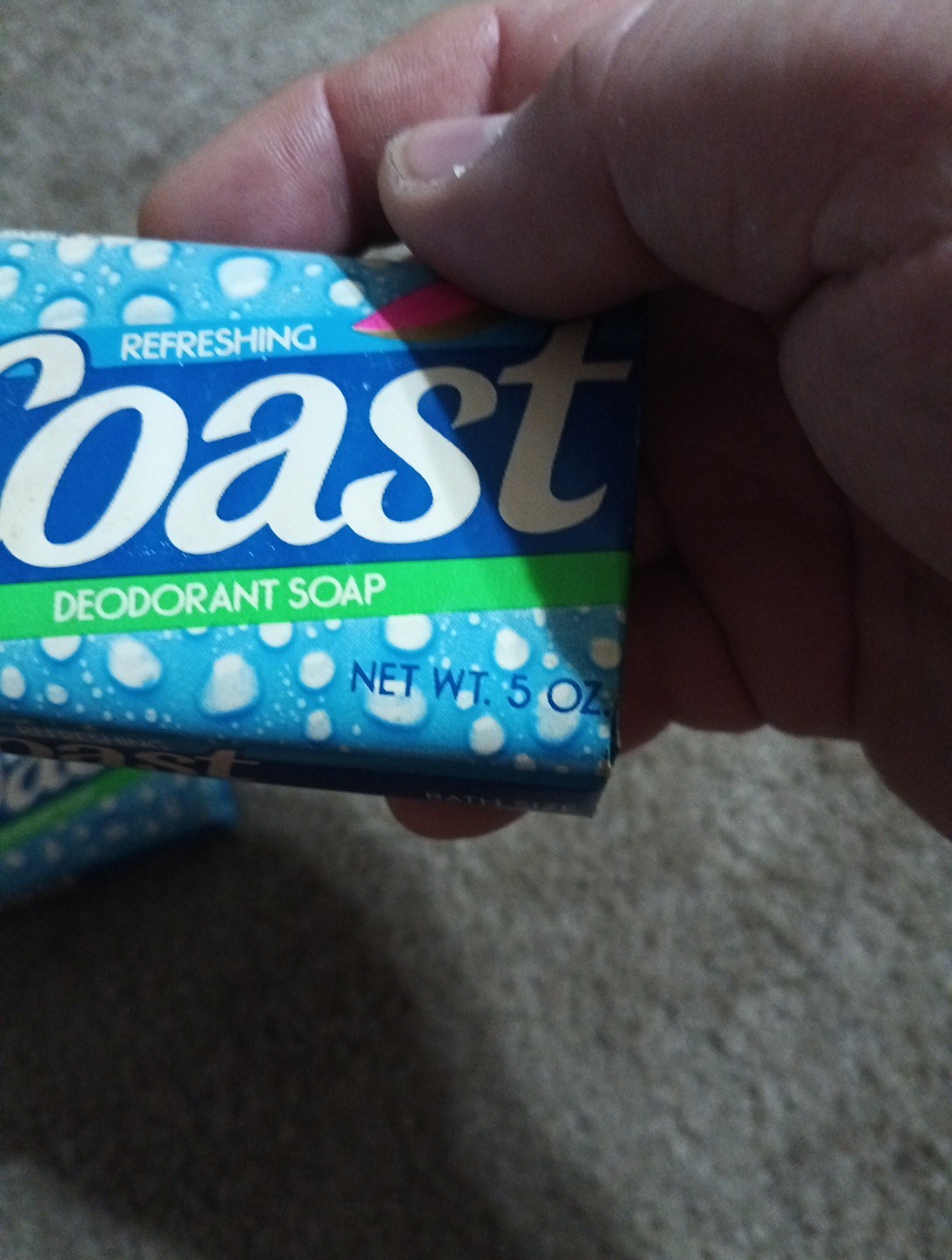 5x Coast deodorant bar soap vintage 5 Oz Refreshing New sealed super size lot