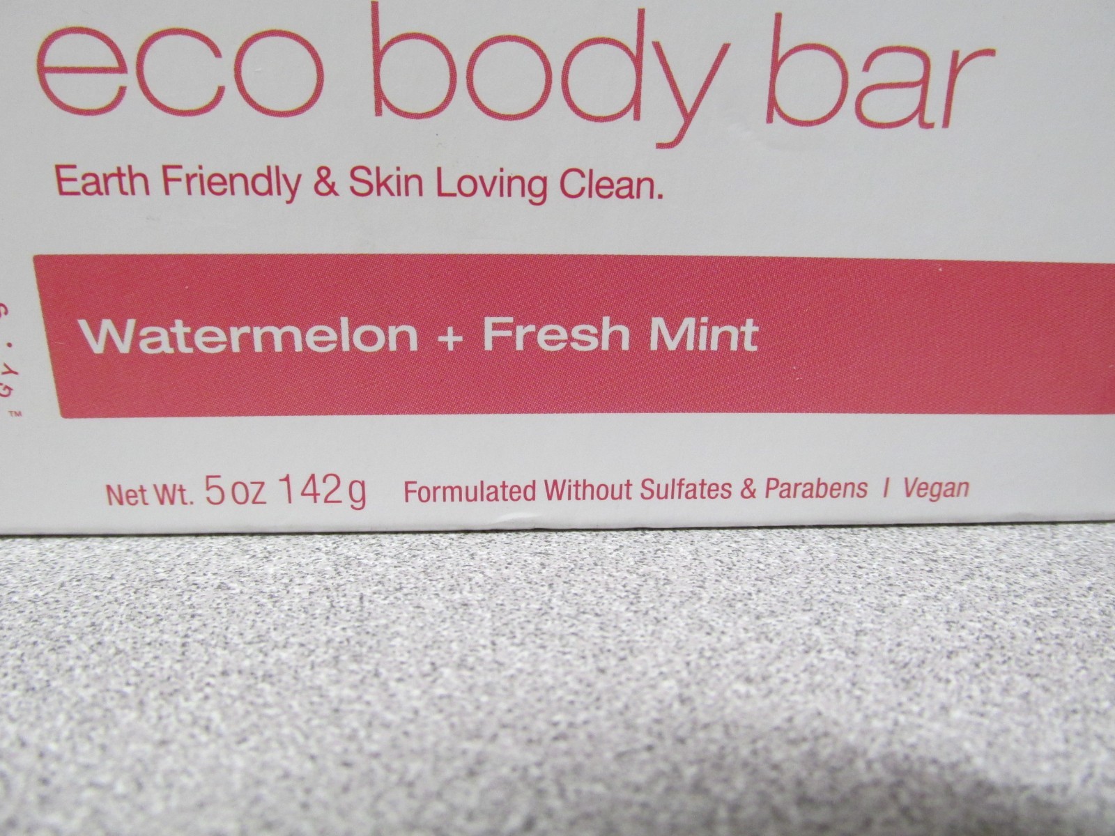 2 Raw Sugar Eco Body Bar Watermelon + Fresh Mint 5oz Vegan