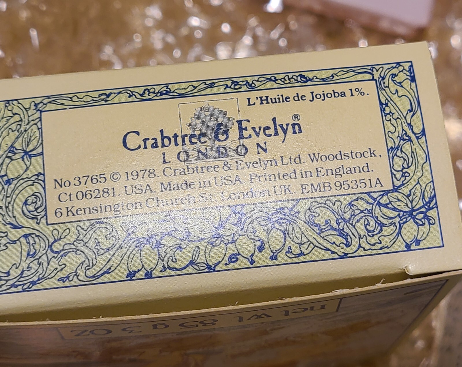 Crabtree & Evelyn Vintage 1978 (Lot Of 8)Bar Soap 3oz. Cat, Jasmin, Seashell