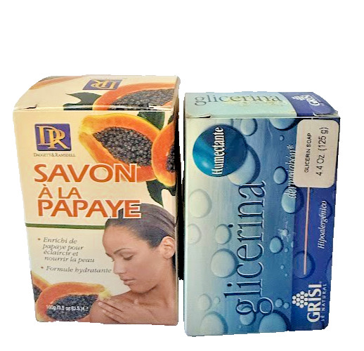 DR Papaya Soap100g + Grisi Glicerina 125g Soap x 2
