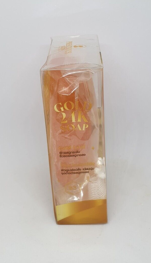 Soap Gold 24 K Precious Skin Thailand 80 g Skin Bright Natural World Shipping