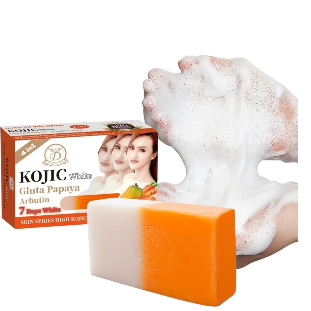 Kojic Arbutin Brightening Bar Soap Colla Skin Dark Spot Remover 160g [USA Stock]