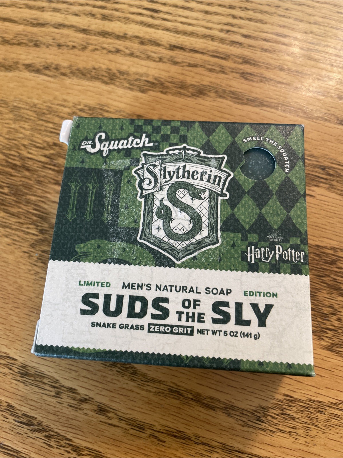 Dr Squatch Limited Edition Lather Of The Loyal Harry Potter Soap NIB