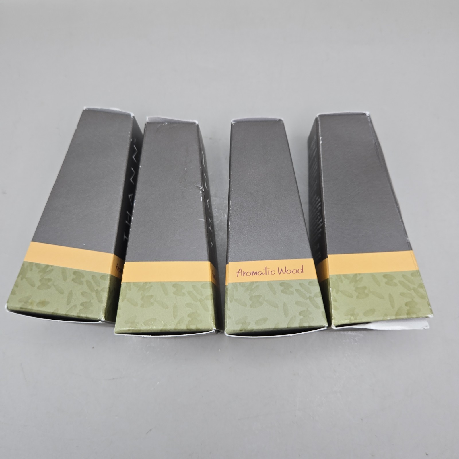 Lot (4) NEW Thann Rice Bran Oil Soap Bar Orange And Tangerine 1.3 Oz Aromatic