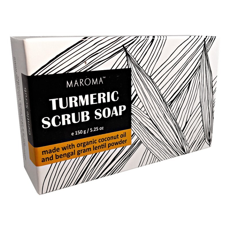 Maroma Turmeric Scrub Soap 150g 5.25g