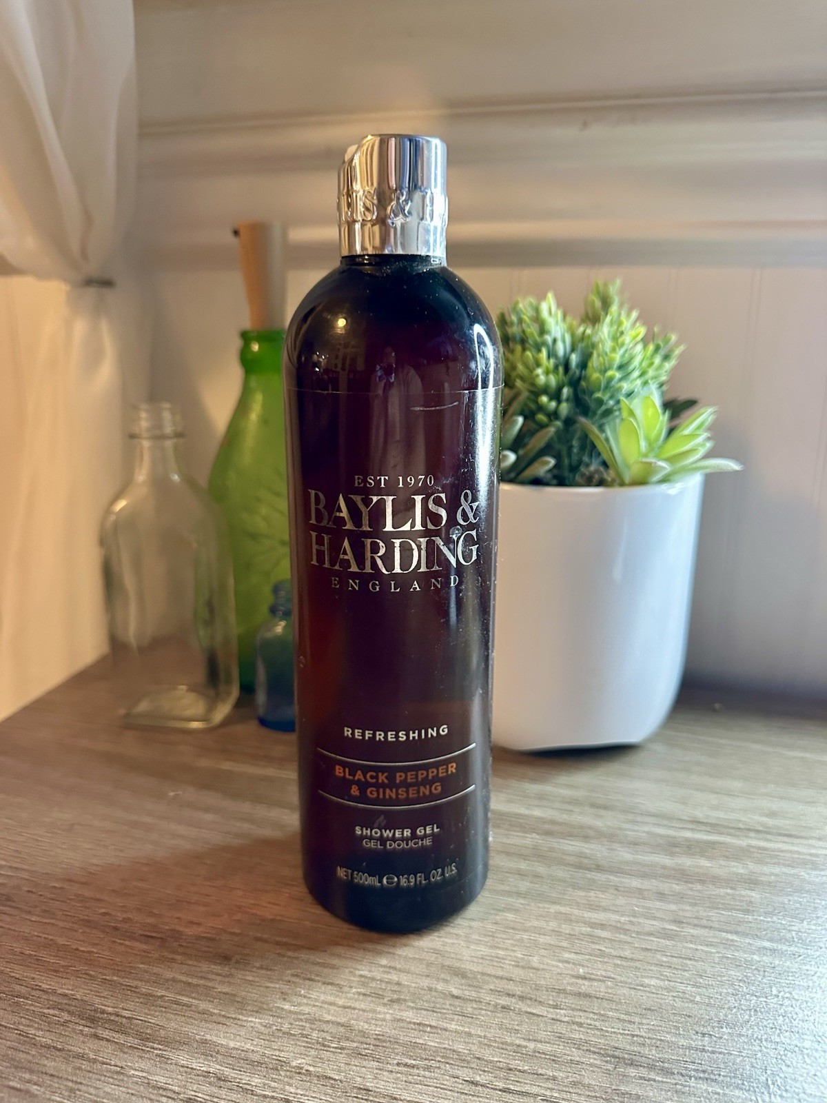 Baylis & Harding Black Pepper & Ginseng Shower Gel 16.9 oz MBA