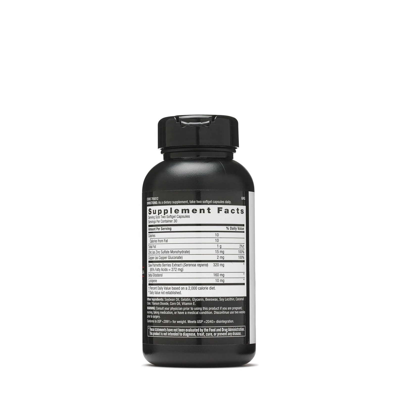 GNC Men’s Prostate Formula, 60 Softgels, Supports Normal 60 Count (Pack of 1)