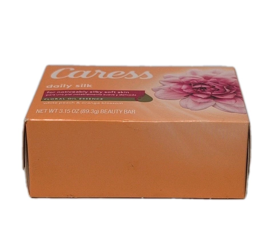 Caress Bar Soap Original Formula Daily Silk Floral Oil Essence 12 Bars