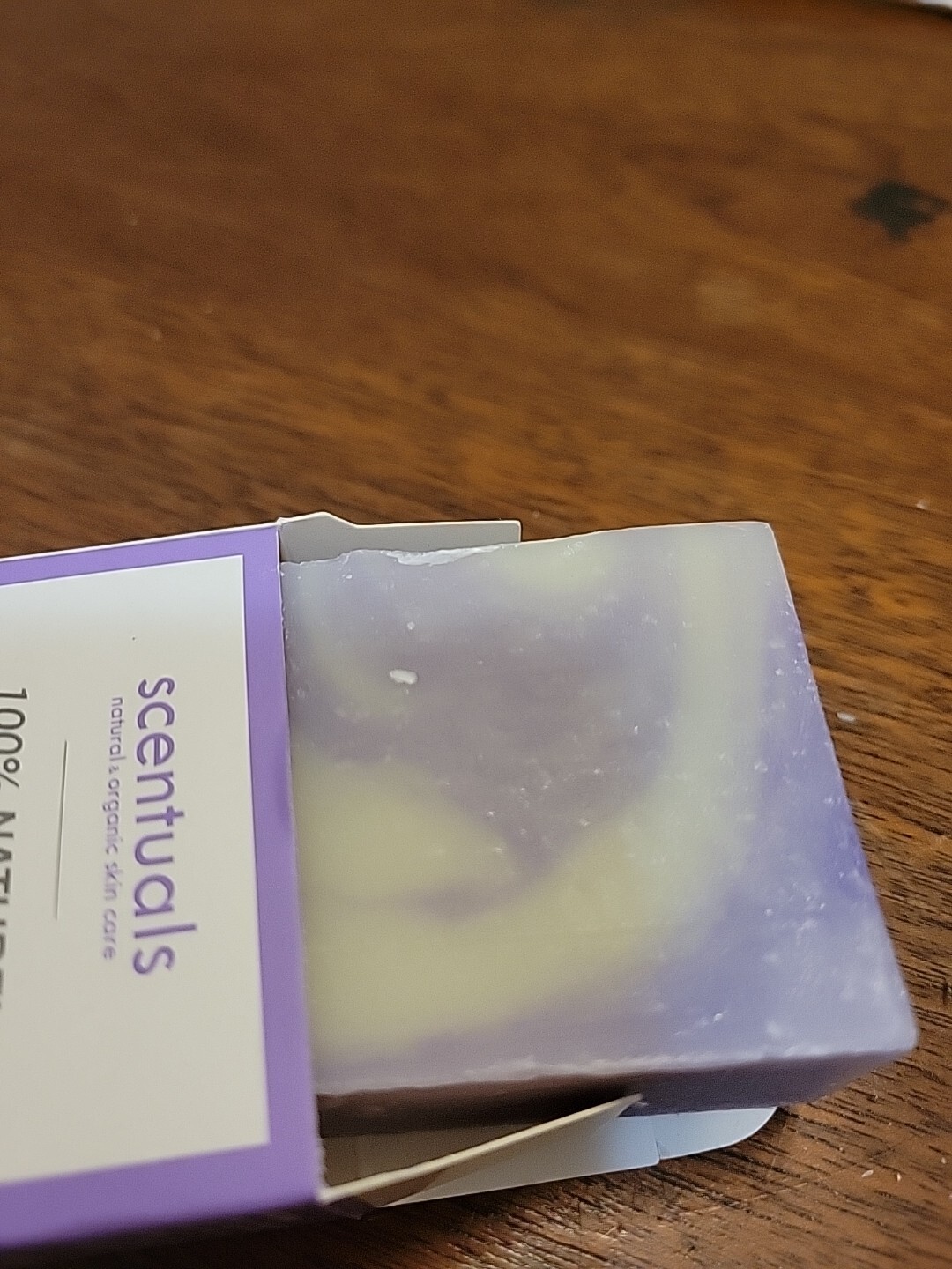 Scentuals Bar Soap 115g – Calming Lavender 100% NATURAL made with Olive Oil