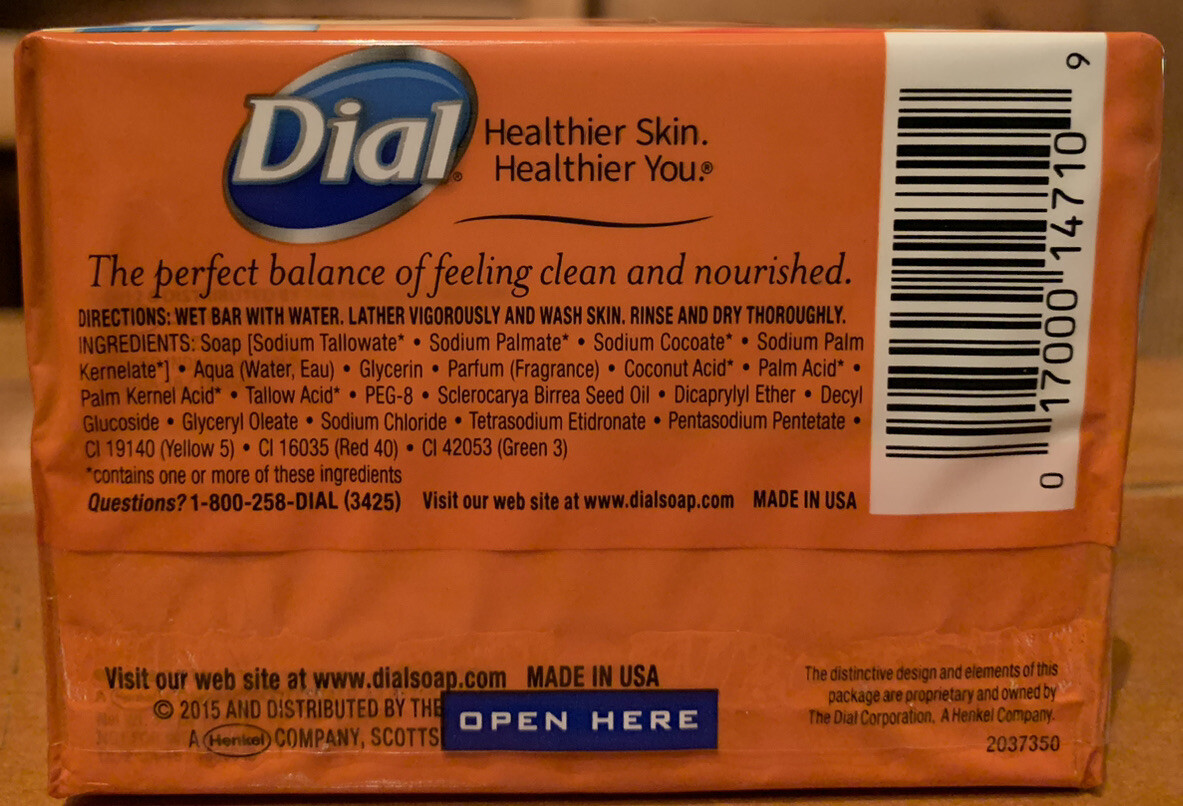 Lot 6 Dial Miracle Marula Oil Glycerin Beauty Bar Soap 3.2 oz/2 pk 12 bars total