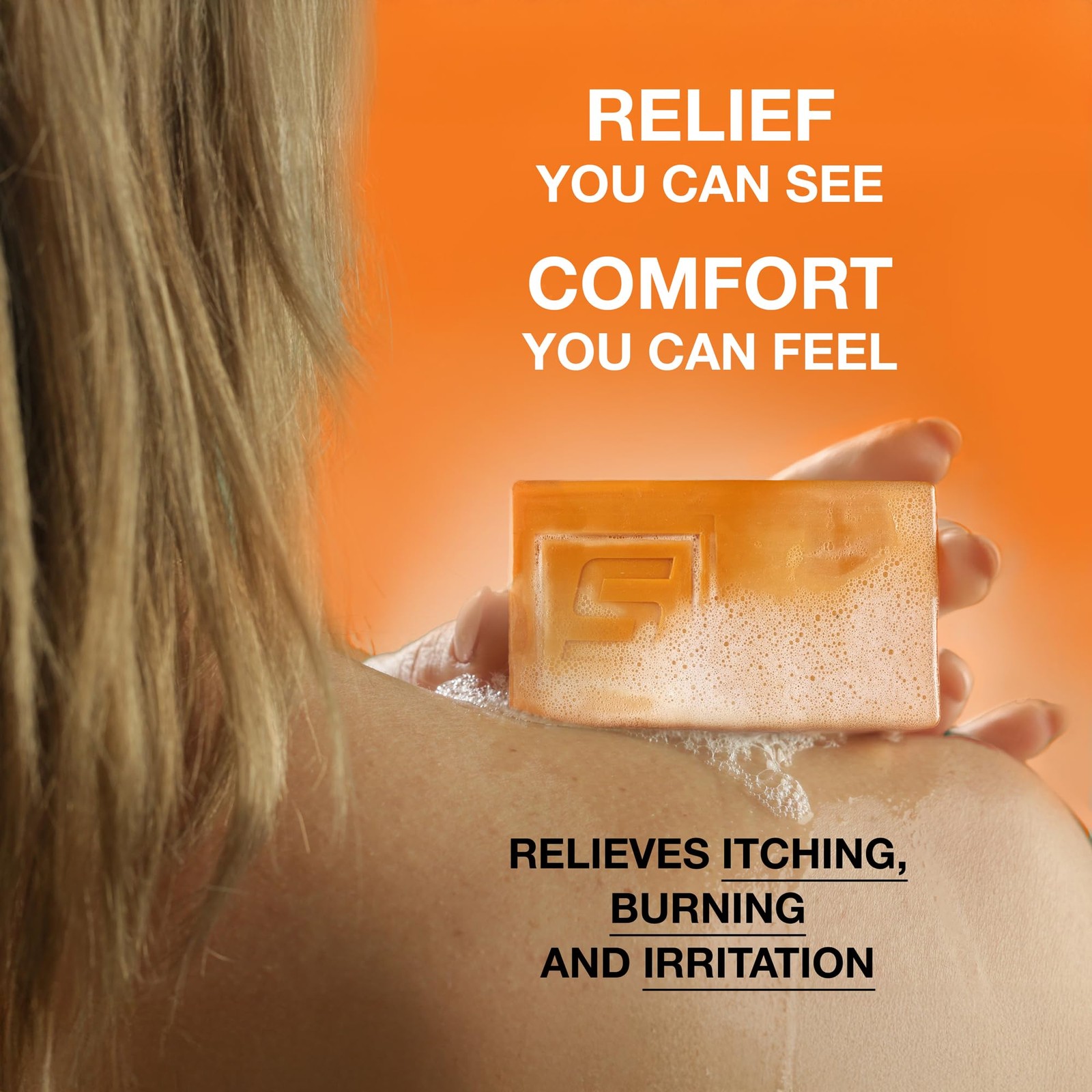 Solpri Medicated Antifungal Soap Bar | Jock Itch, Athlete’s Foot, Orange
