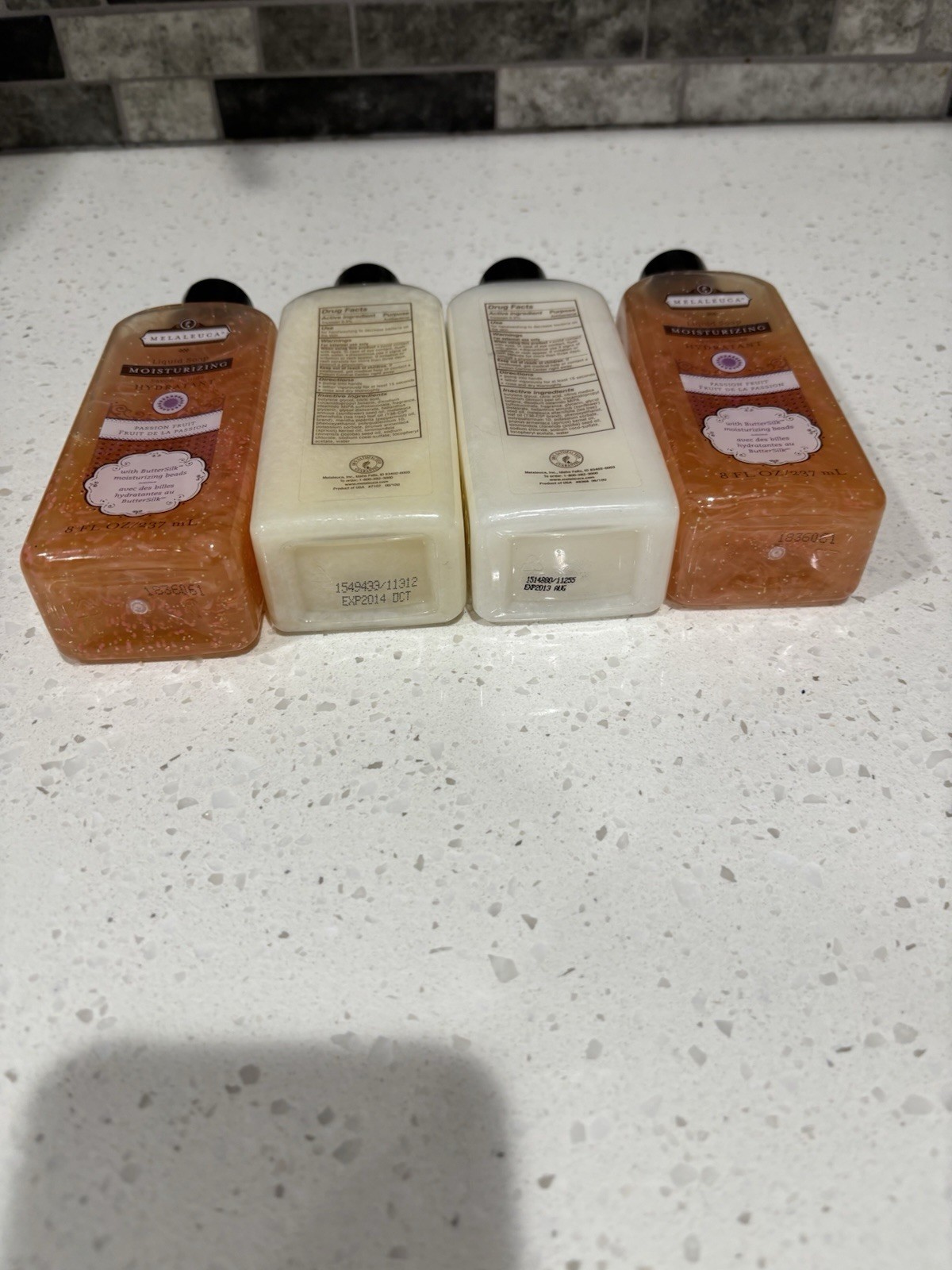 Melaleuca Antibacterial 8oz Liquid Soaps NEW Passion Fruit, Mint, Citrus *READ