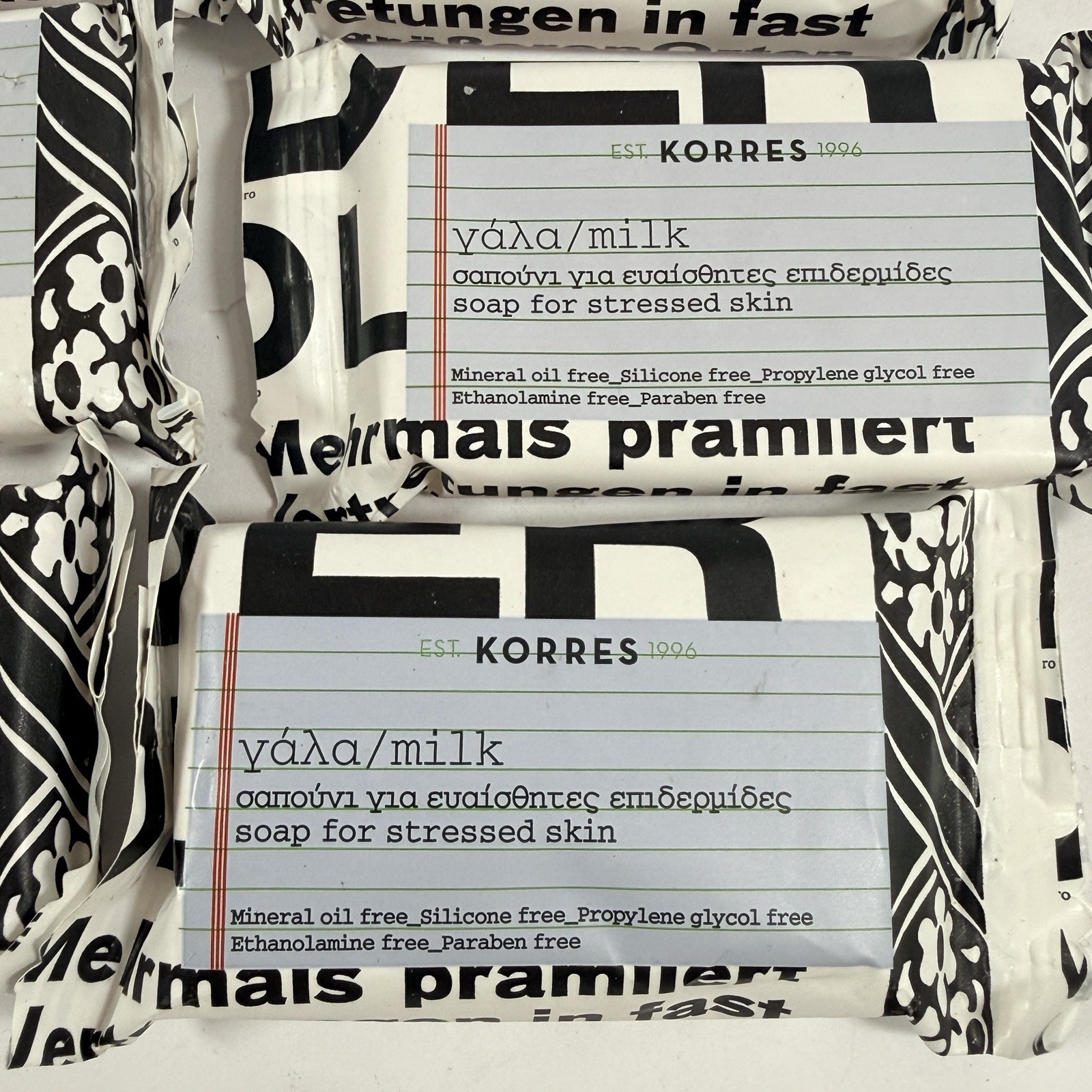 KORRES MILK SOAP BAR 0.88 oz Lotion 1oz TRAVEL varies SIZE SET OF 13 READ