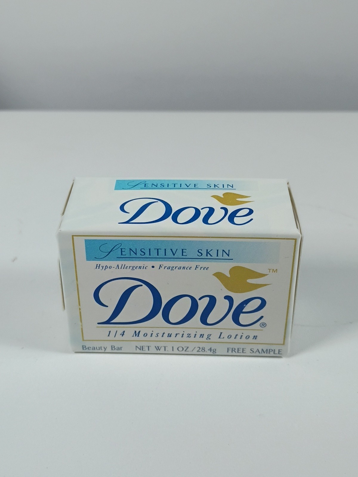 Vintage Dove Sensitive Skin 1/4 Moisturizing Lotion Bar Soap 50 pcs 1oz Travel