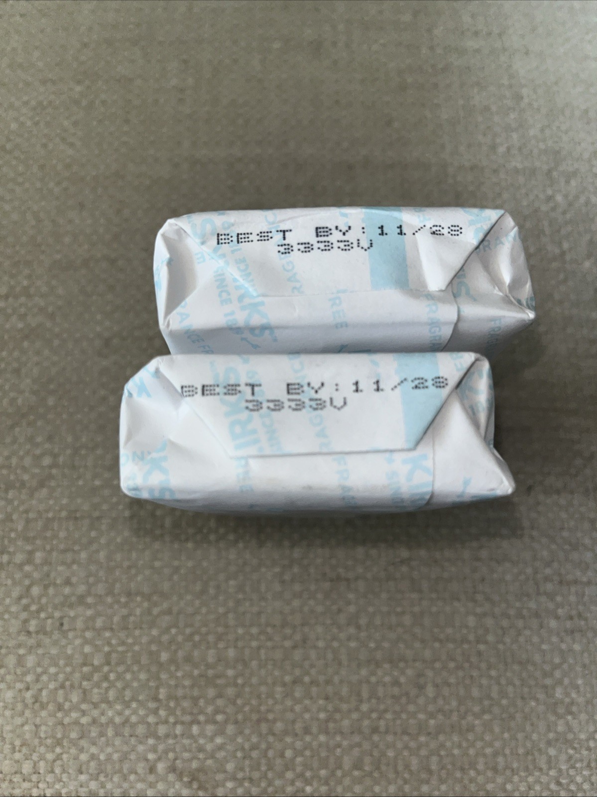 New/Sealed lot of 2 Kirk’s Castile Bar Soap Fragrance Free Ex: 11/2028