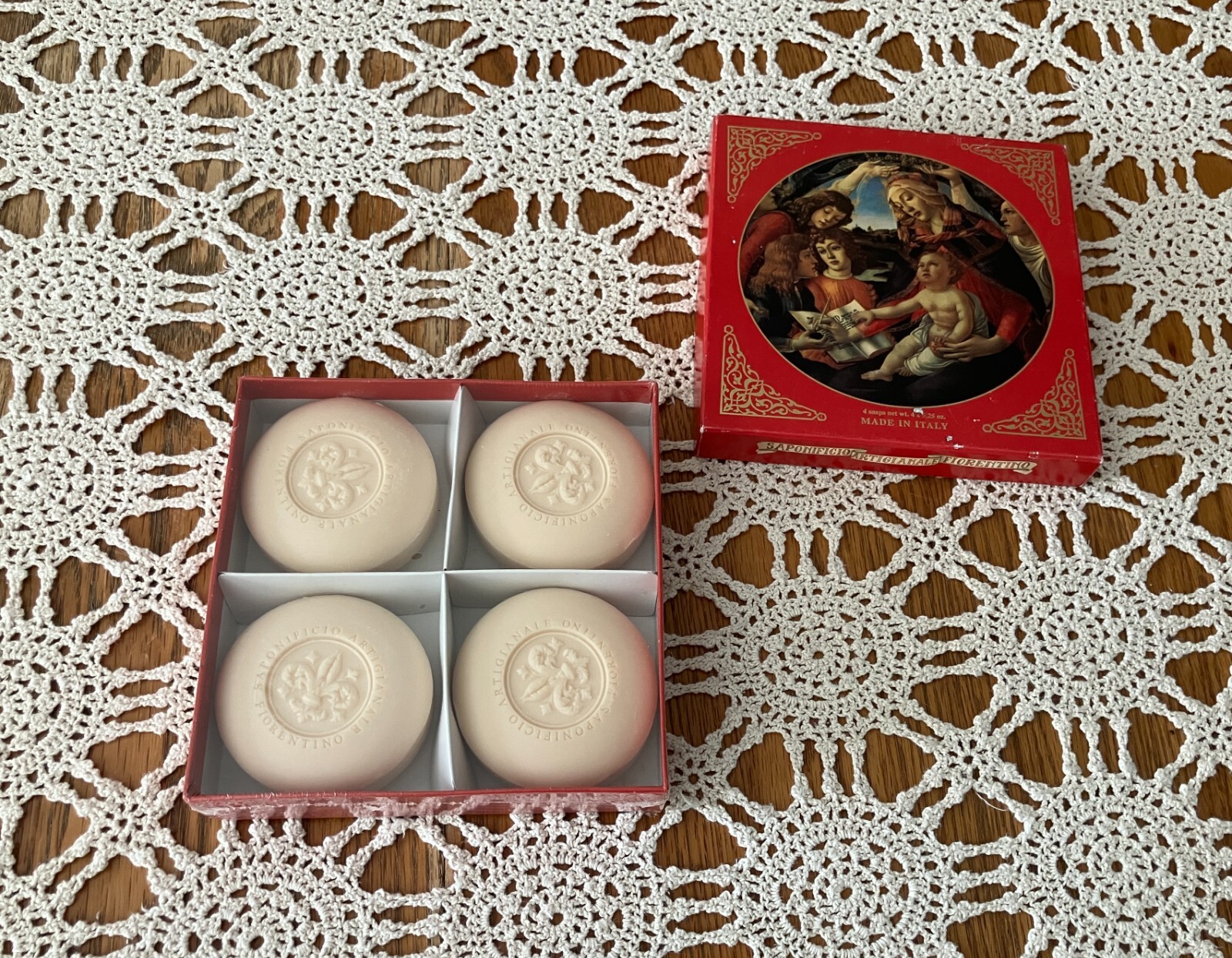 New made in Italy L’Arte della Qualita 4 – 5.25 oz. Soaps