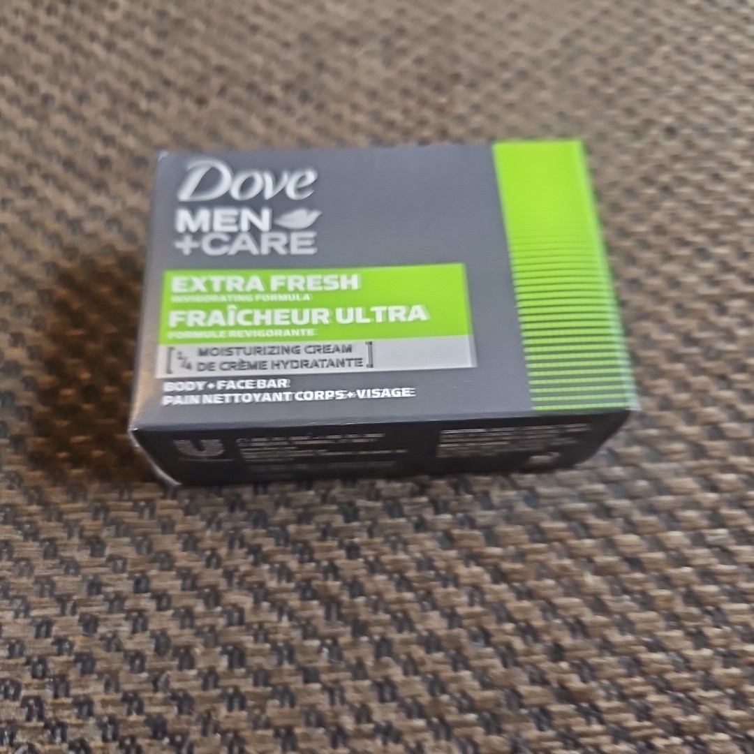 4~Dove Men Care Bar Soaps Extra Fresh 3.17 Oz Each