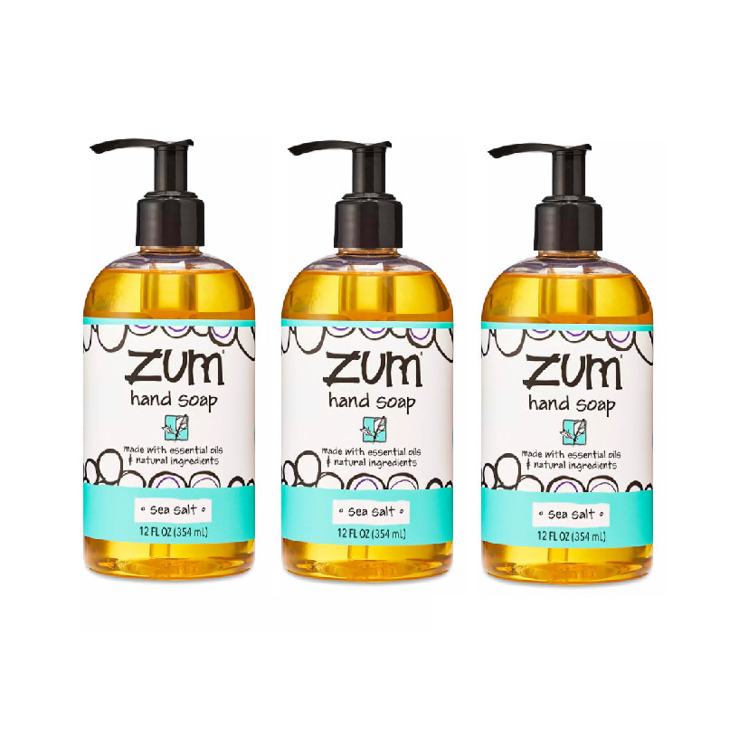 Indigo Wild Zum Hand Soap Sea Salt 12 oz pack-3
