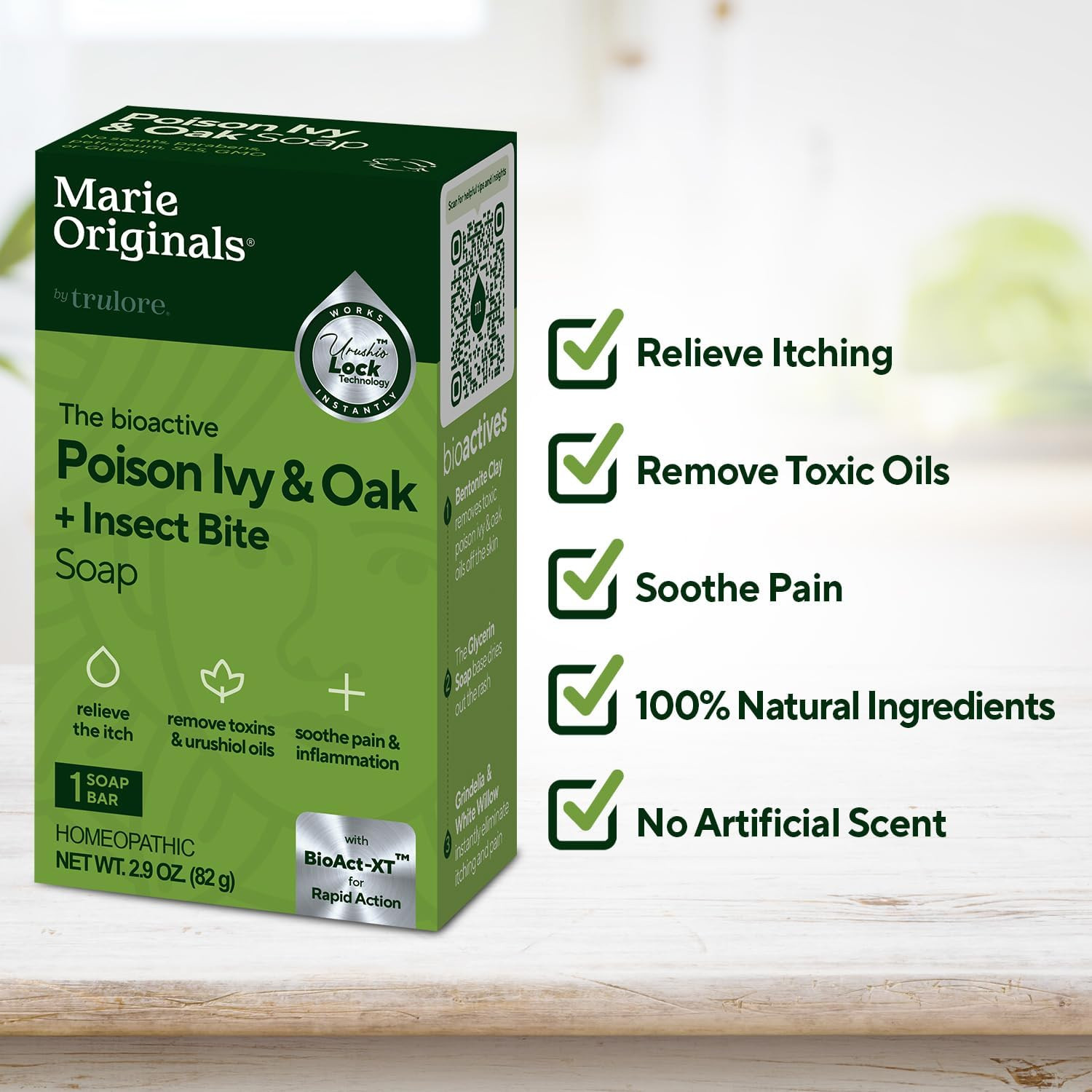 Poison Ivy Soap Bar | All Natural Poison Ivy Treatment | Anti-Itch Skin Cleanser
