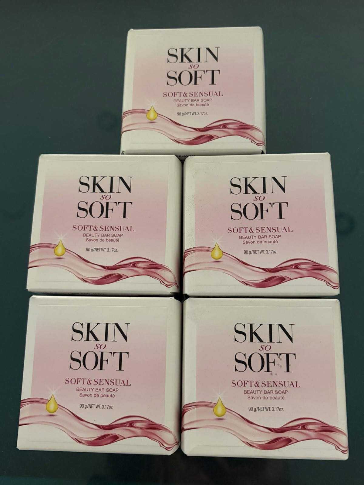 5-AVON SSS Soft and Sensual Bar Soap 3.17 oz each. Free Shipping