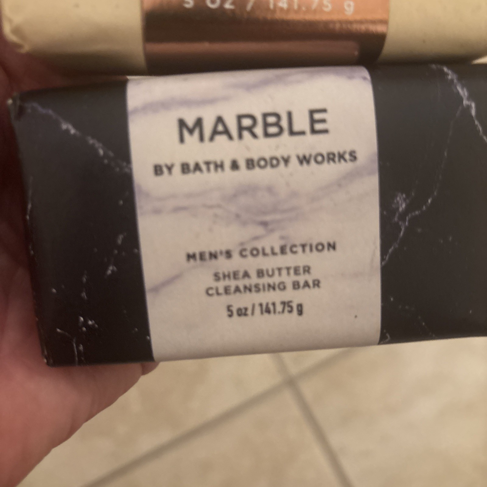 NEW Lot 2 Bath & Body Works Cleansing Bar Soaps 5 oz Shea Butter Coffee Whiskey