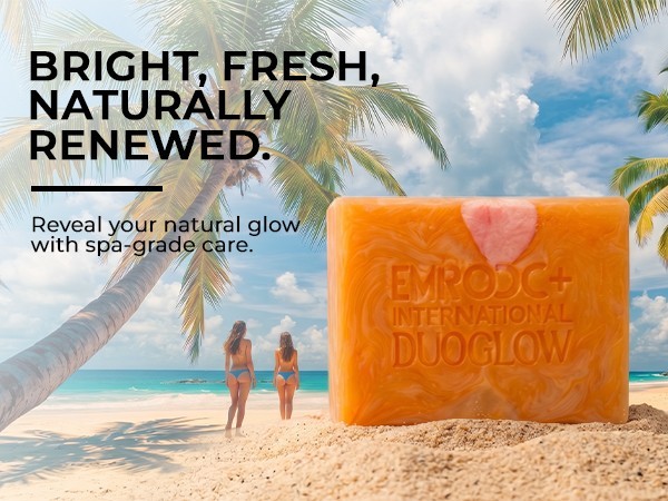 Brightening Goat Milk Soap with Glutathione and Kojic Acid, 2 Pack (3.52oz Each)