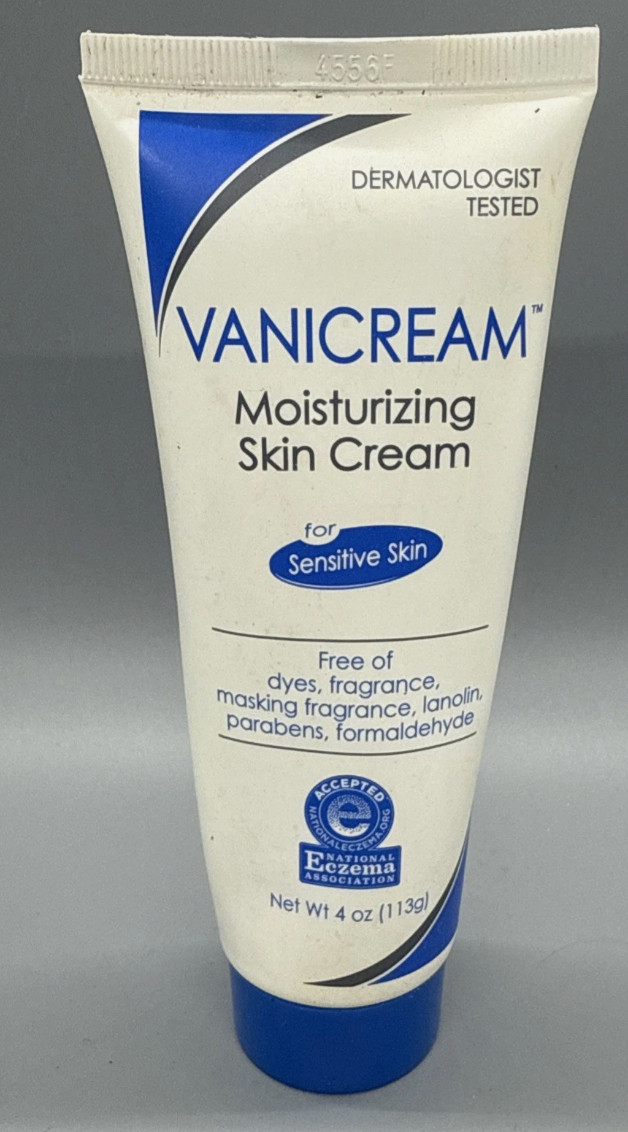 (5 Pack) Vanicream Skin Cream Tube – 4 oz New And Sealed.