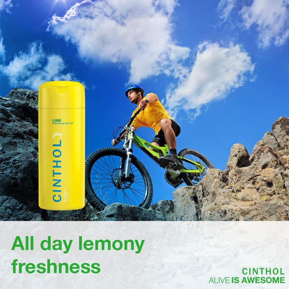 Lime Refreshing deo Talc 300gm