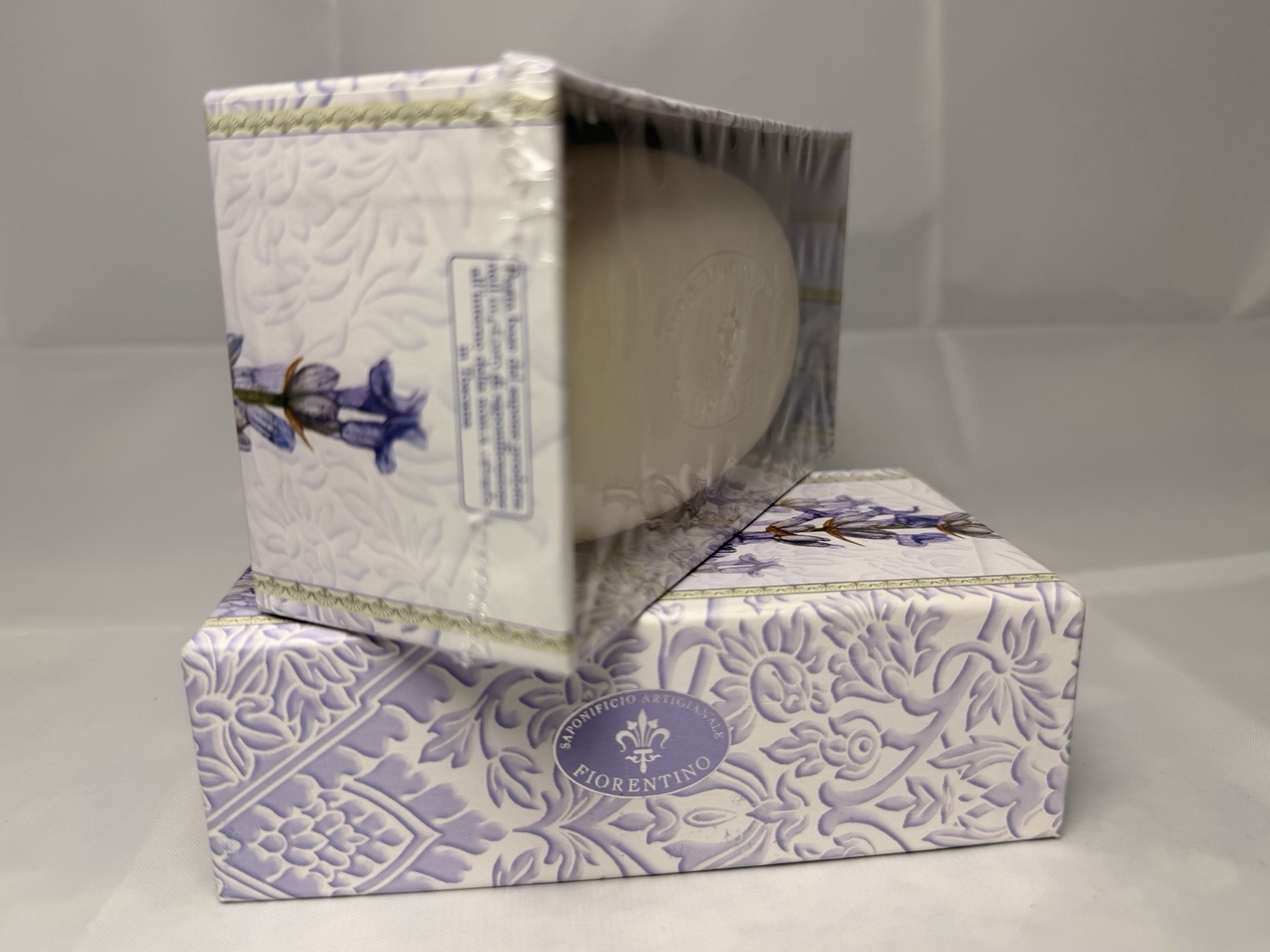 Fiorentino Lavender Scented Soap 10.5 oz 300g Made in Italy New Gift Box