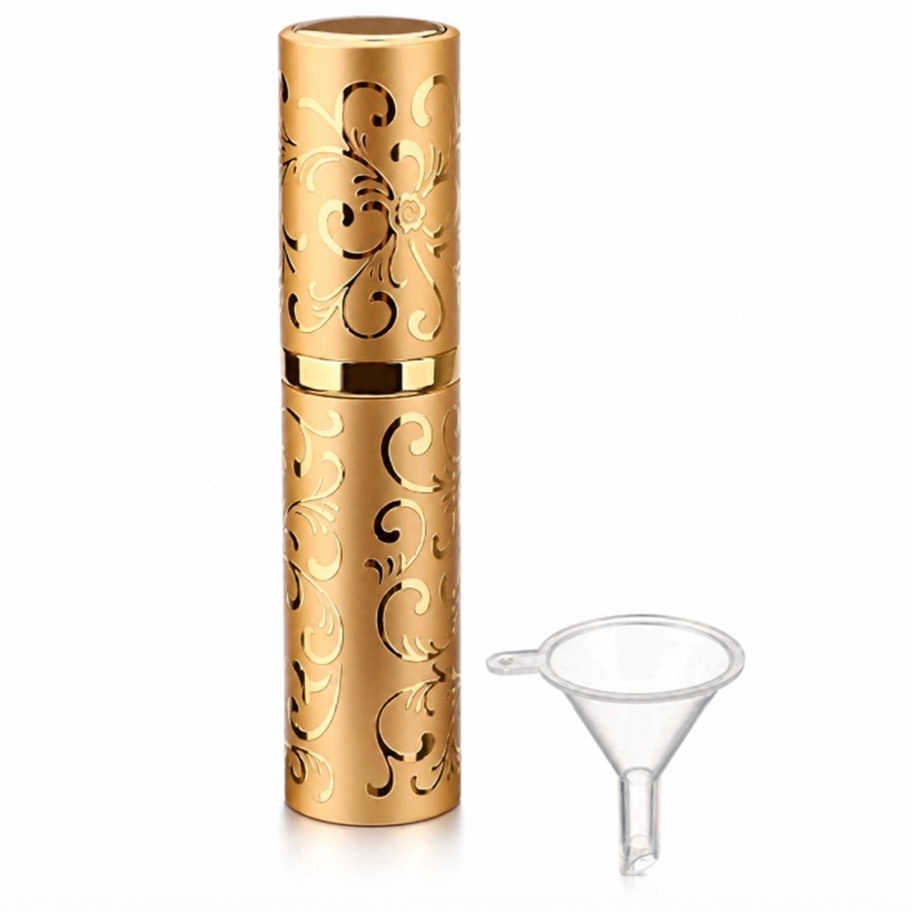 10ml Mini Portable Refillable Perfume Atomizer Travel Empty Spray Bottle Funnel