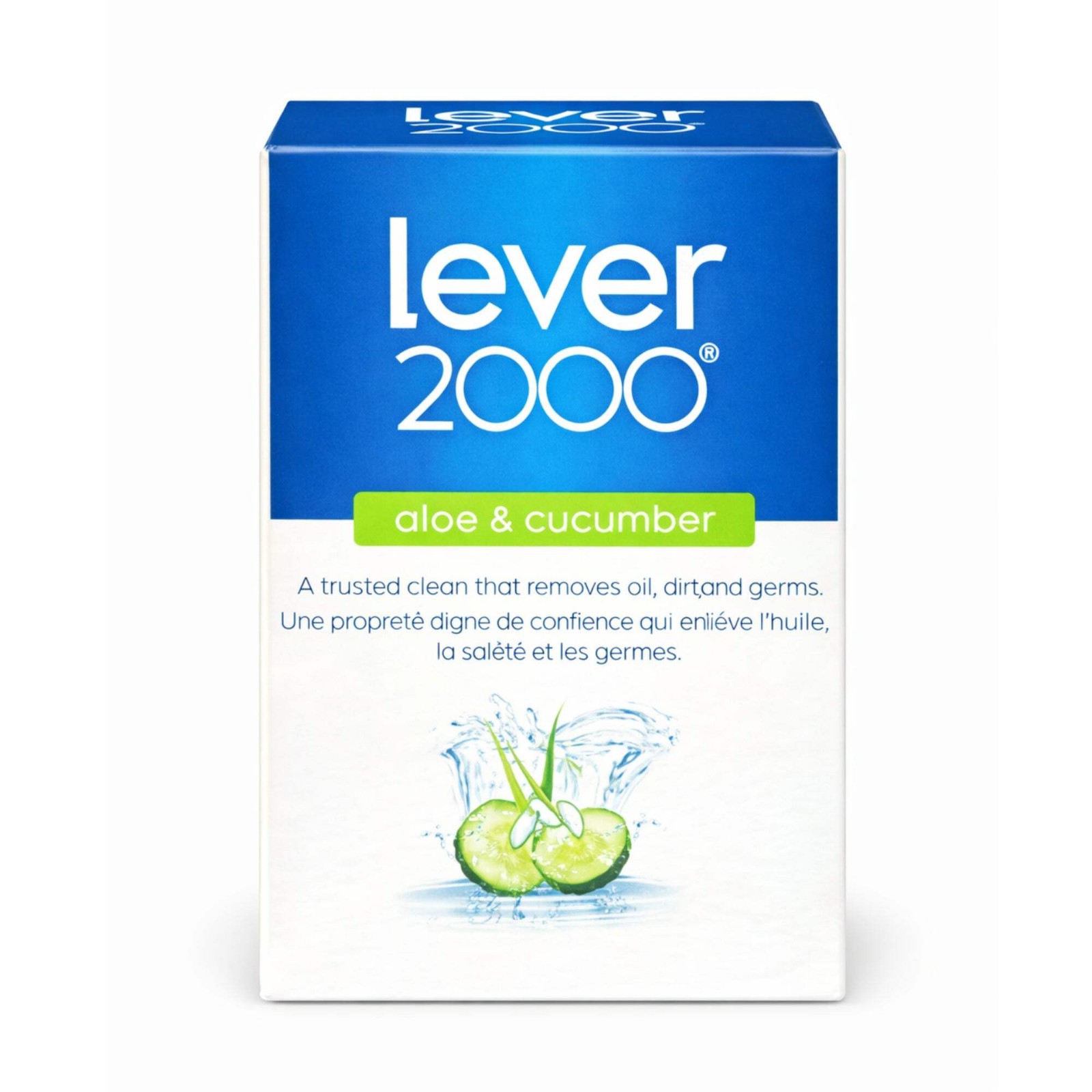 3.75 oz Lever 2000 Aloe & Cucumber Refreshing Bar Soap
