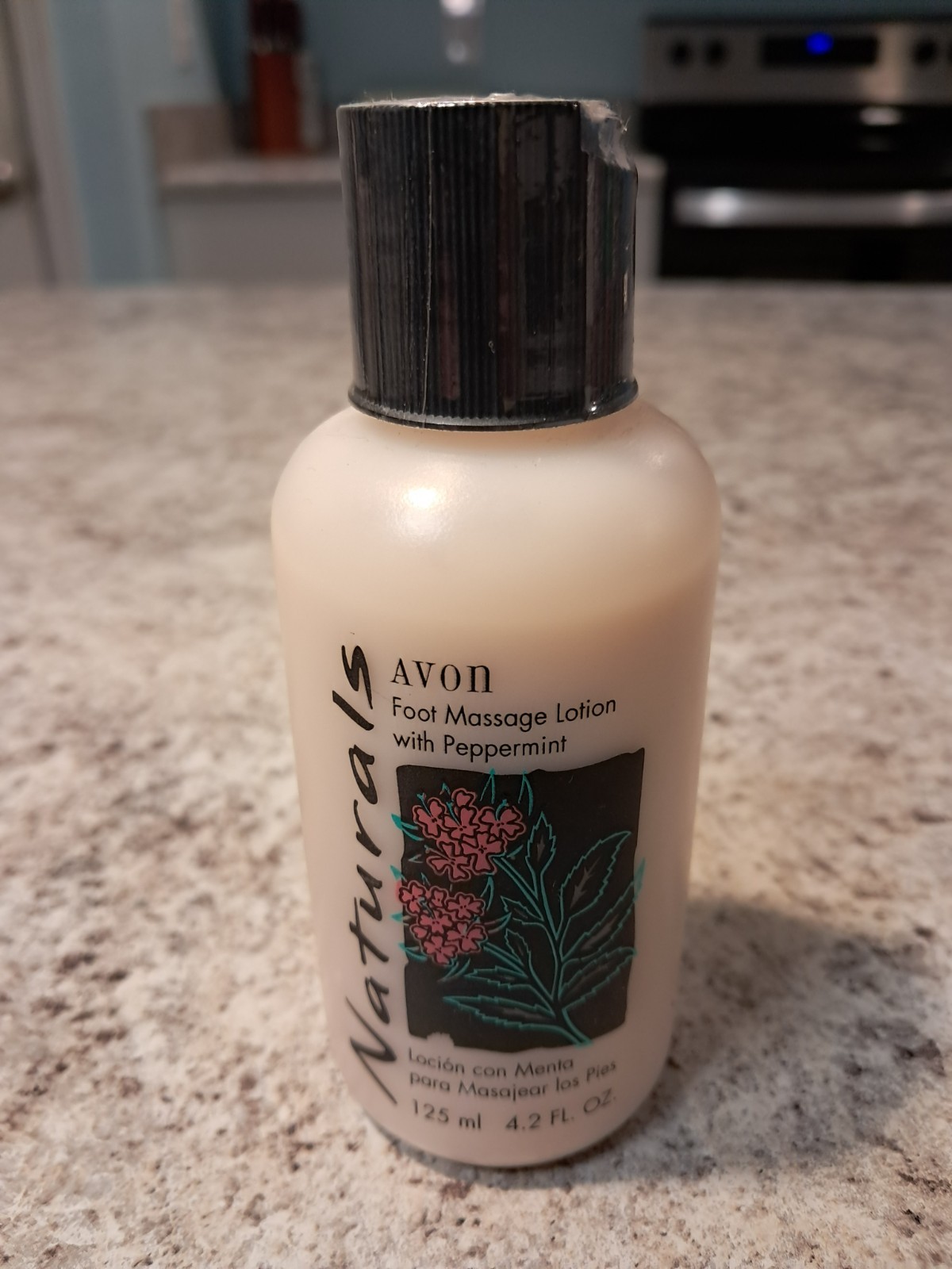 Avon Naturals Foot Massage Lotion w/ Peppermint- New Sealed – Discontinued 4.2oz