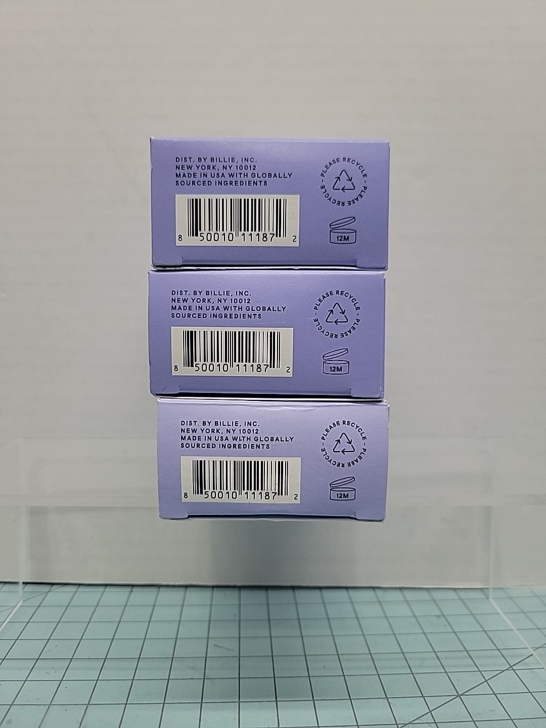 Billie Body Buffer – Pre-shave Exfoliating Bar – 3.5 oz – 3 Pack