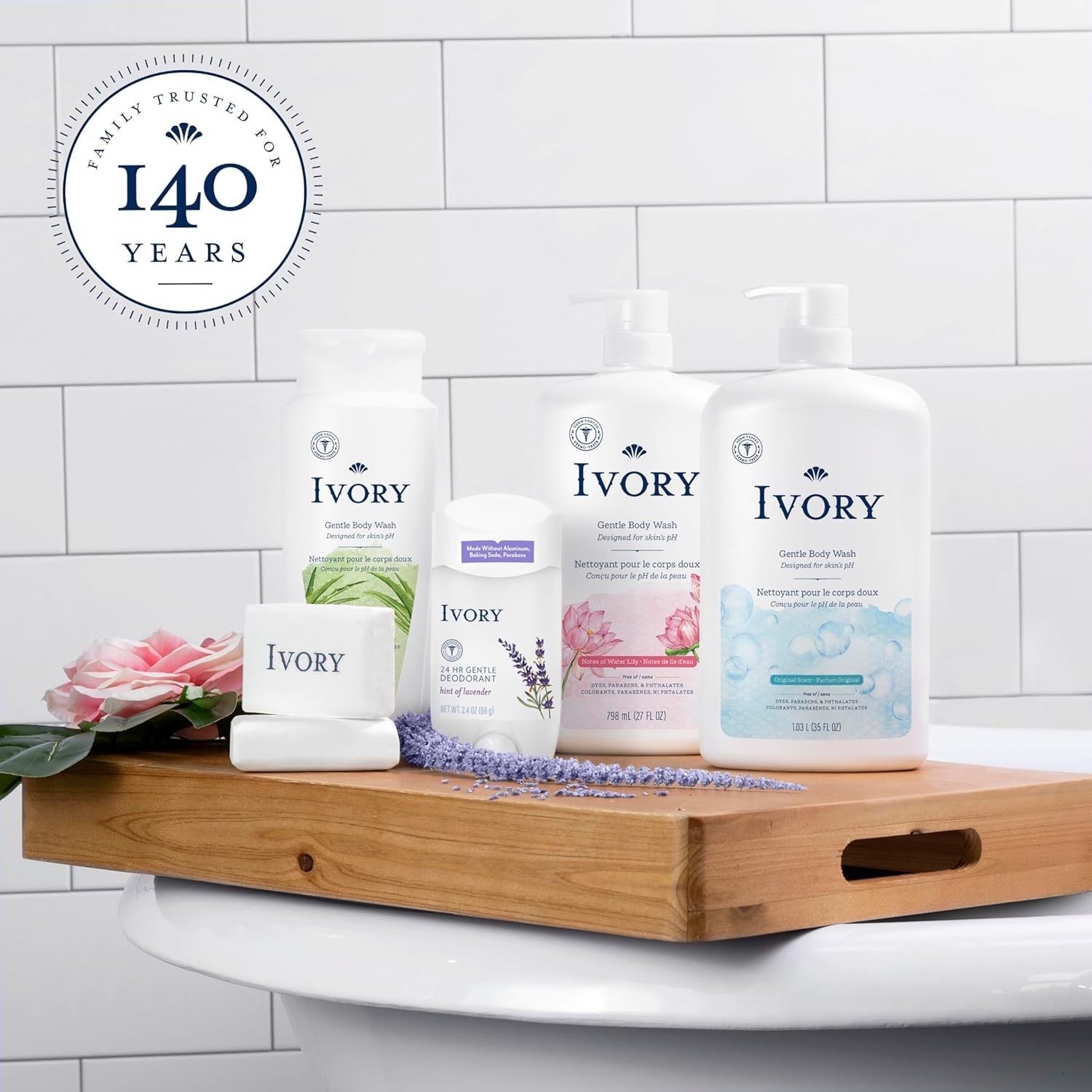 Ivory Gentle Bar Soap Original Scent 3.17 Oz.2 Count