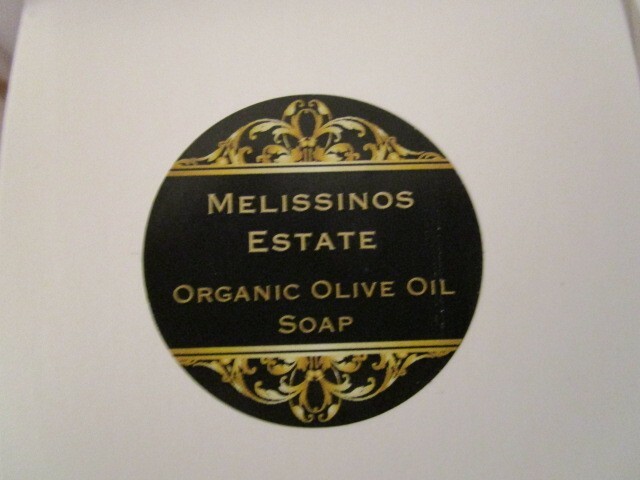 4 Organic Olive Oil Soaps from the award winning olive oil of Melissinos Estate