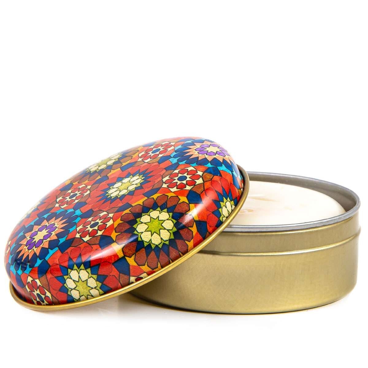 Pure Plant Oil Metal box Turkish Soap Moroccan Mosaic Pattern Scented Soap Box