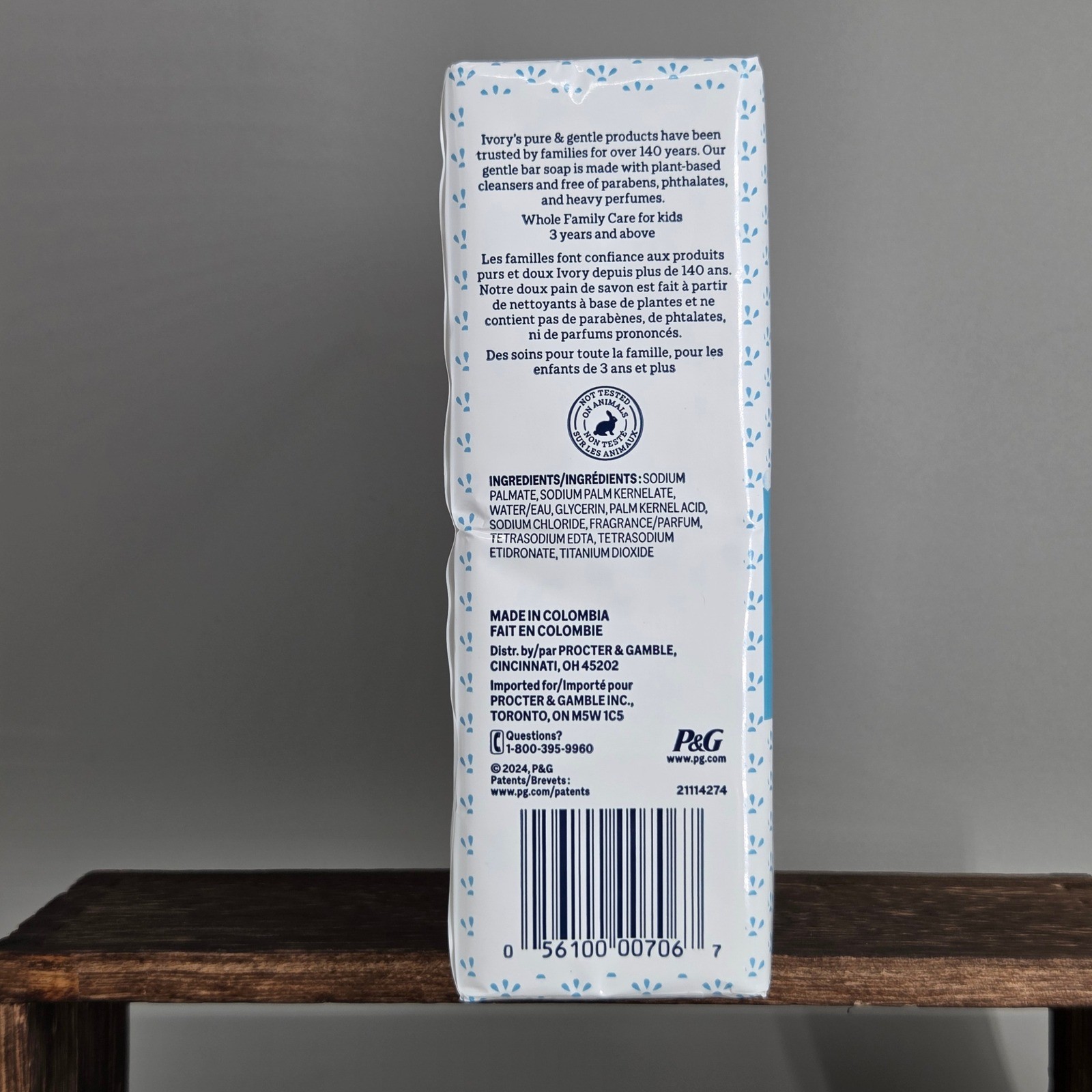 Ivory Bar Soap Unisex 10 Count Original Scent 99.44 Pure Gentle Clean Bulk Pack